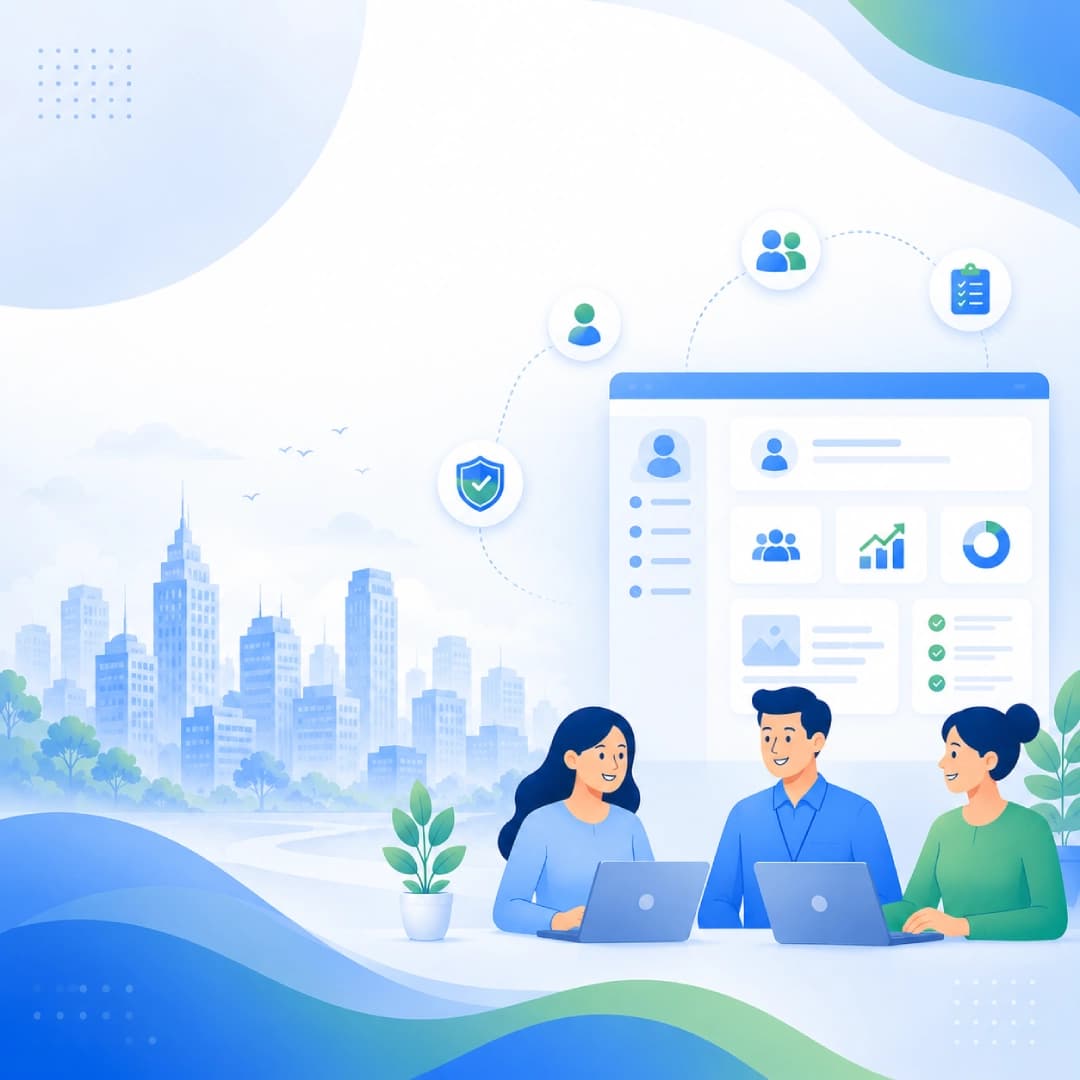 Giao diện các ứng dụng trong GCare Portal